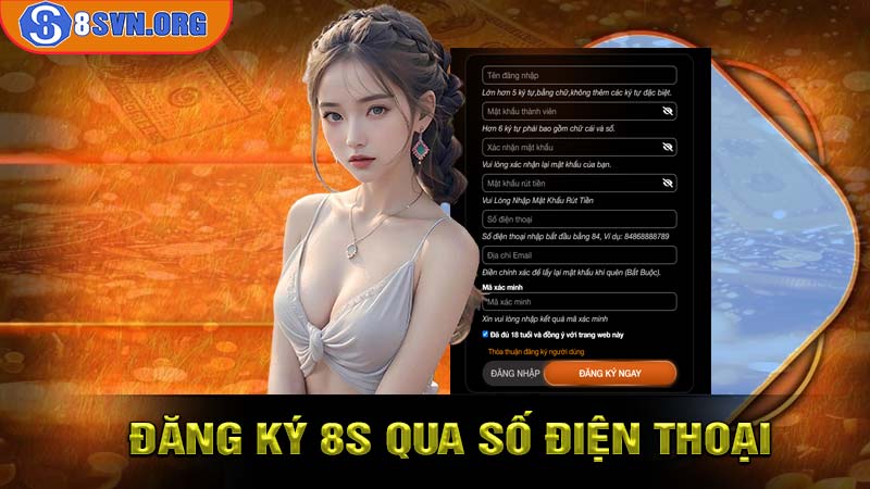 Đăng ký 8S qua số điện thoại